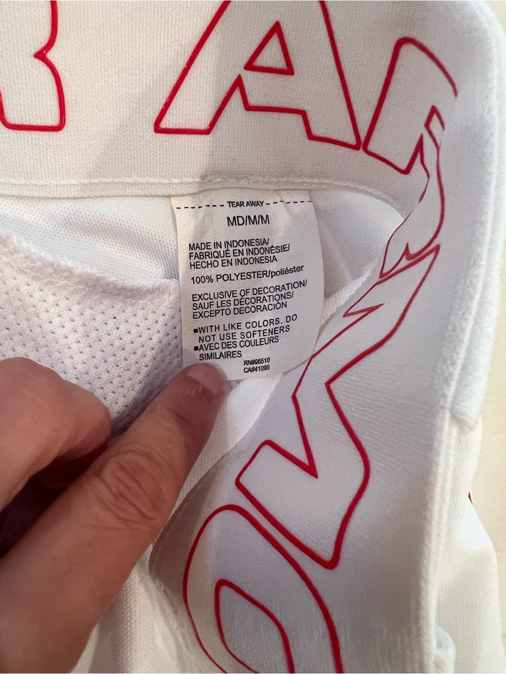 Under Amour White with Red Striped Baseball Pants | Set of 2 | Preowned | Size - Picture 11 of 14